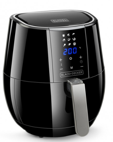 מכשיר טיגון דיגיטלי ללא שמן 9 ב-1 עוצמתי 1500W מבית BLACK & DECKER BXAF3500E