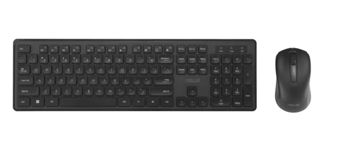 סט מקלדת ועכבר אלחוטיים של ASUS CW101