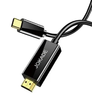 כבל TC לHDMI 4K באורך 1.8 מטר JC025