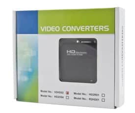 ממיר VGA +אודיו ל-HDMI עם ספק כוח