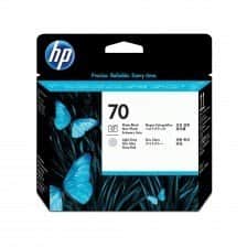 ראש דיו אפור ושחור HP 70 C9407A