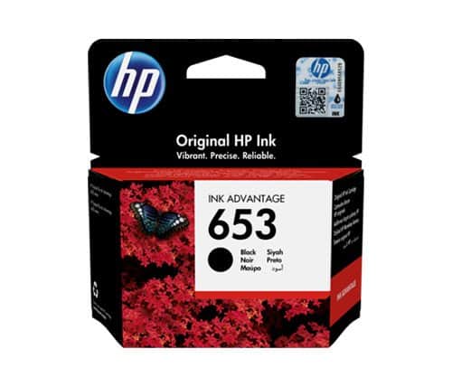 ראש דיו שחור מקורי HP 653 3YM75AE