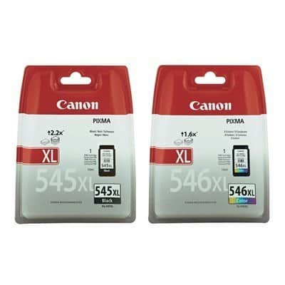 ראש דיו צבעוני Canon PG545XL + CL546XL קנון