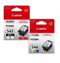 מארז דיו שחור וצבע מקורי PG545XL CL546 CANON