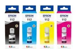 מארז ראשי דיו מקוריים Epson 112 Pack 4 pck אפסון