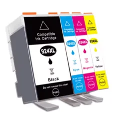 סט 4 ראשי דיו תואמים 924E HP