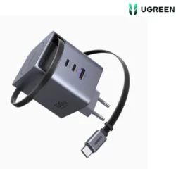 מטען קיר מהיר UGREEN 100W GaN X616 65828 3 יציאות