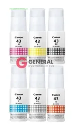 מארז 6 בקבוקי דיו מקוריים CANON GI43