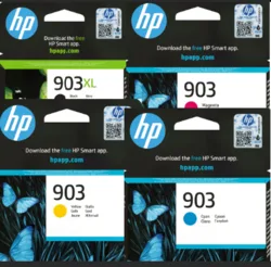 סט דיו מקורי HP 903XL 903