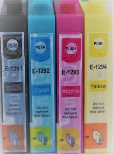 סט ראשי דיו אפסון תואמים 1291-1294 כל הצבעים