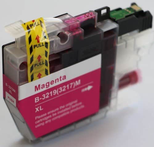 ‏ראש דיו אדום ‏תואם Brother LC3219XLM