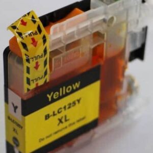 ראש דיו תואם צהוב BROTHER 125XL