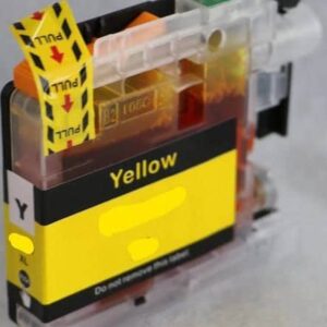 ראש דיו תואם צהוב BROTHER LC-225XL