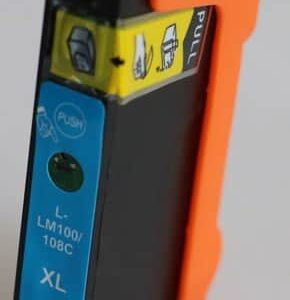 ראש דיו תואם כחול LEXMARK 100XL 14N1069E