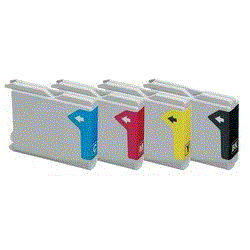 סט 4 ראשי דיו LC-1000 Brother