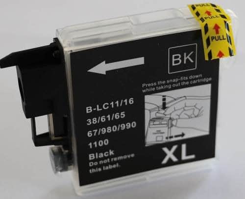 ‏ראש דיו ‏שחור תואם Brother LC1100HYBK