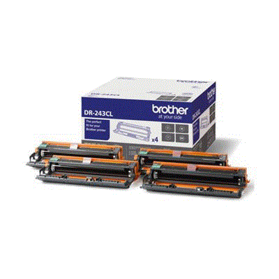 סט 4 תופים תואמים Brother DR243CL