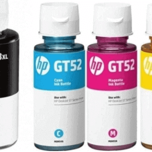 ערכת 4 ראשי דיו מילוי בקבוקי דיו מקוריים GT52+GT53XL HP