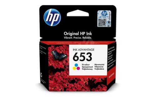 ‏ראש דיו צבעוני מקורי HP 653 3YM74AE