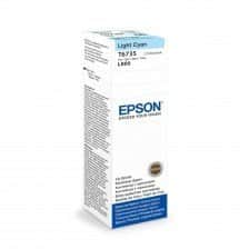 מילוי אפסון מקורי ‎ 70ml לייט ציאן T6735 L–800 EPSON