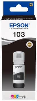 בקבוק דיו שחור מקורי EPSON 103 Black ink bottle 65ml C13T00S14A אפסון