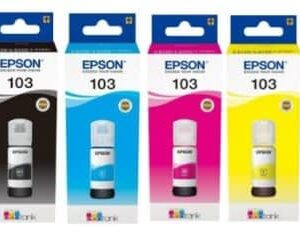מארז בקבוקי דיו מקוריים EPSON 103