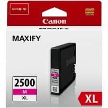ראש דיו מקורי קנון מגנטה PGI-2500XL M CANON