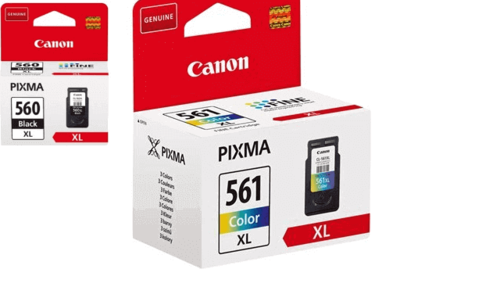 סט ראשי דיו מקוריים CANON PG560XL+CL561XL קנון