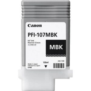 מיכל דיו מקורי שחור מט CANON PFI 107MBK