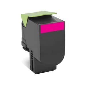 טונר אדום מקורי Lexmark 80C8HM0 3K לקסמרק