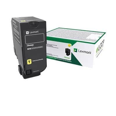 ‏טונר ‏צהוב מקורי Lexmark 74C5HYE לקסמרק