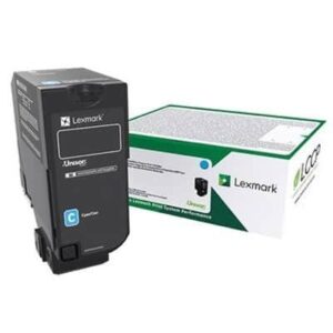 ‏טונר ציאן / כחול מקורי Lexmark 74C5HCE לקסמרק