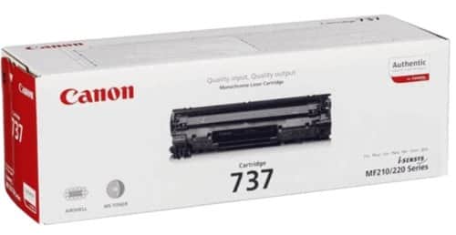 טונר שחור מקורי CANON CRG737