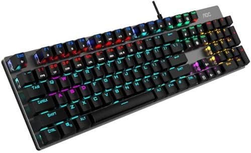 מקלדת גיימינג GK410 AOC שחור