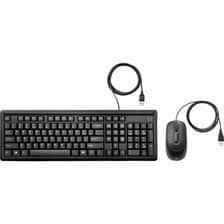 מקלדת ועכבר HP Wired Keyboard and Mouse 160 6HD76AA