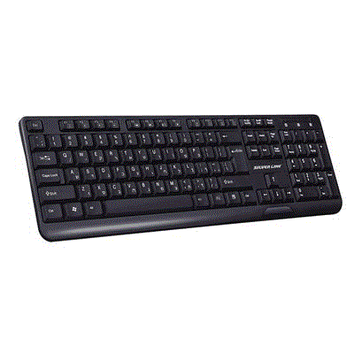 ‏מקלדת SilverLine KB-889HE (עברית/אנגלית) SILVER LINE