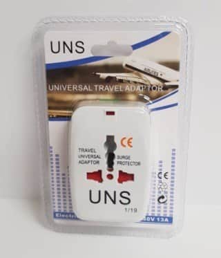 מוצרי בזק שנאי אוניברסאלי לבן