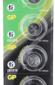 סוללות כפתור 1216