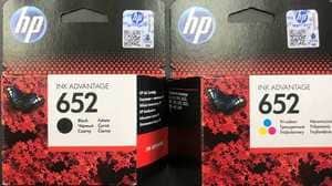 סט ראשי דיו מקוריים HP 652