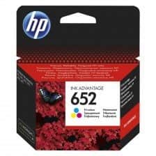 ראש דיו צבעוני מקורי HP 652 - F6V24AE