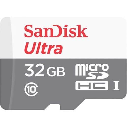 כרטיס זכרון SanDisk Ultra Micro SDHC 32GB SDSQUNS-032G