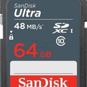 כרטיס זיכרון - SANDISK ULTRA 48MB CL10 64GB