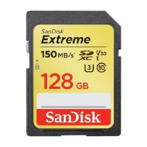 כרטיס זיכרון SanDisk Extreme SDHC/SDXC UHS-I Memory Card 128GB