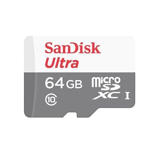 כרטיס זיכרון SanDisk Ultra Ultra Micro SDXC 64GB SDSQUNS-064G 64GB Micro SD סנדיסק