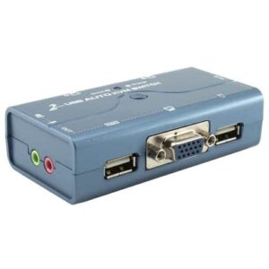 Gold Touch 2 Ports USB KVM Switch