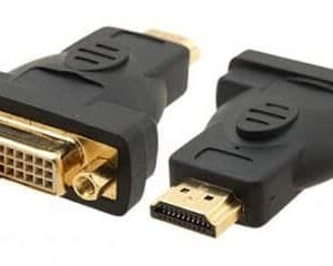 מתאם נקבה HDMI לזכר DVI-I GOLD TOUCH