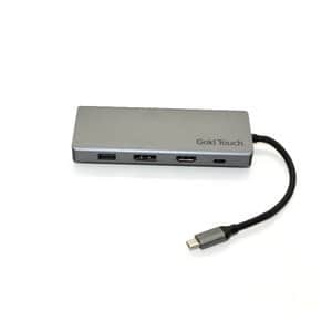 תחנת עגינה מרובת יציאות GOLD TOUCH TYPE C SU-C15