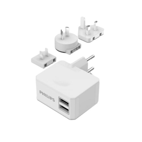 מטען קיר אונברסלי PHILIPS Travel DLP2220 3.4A