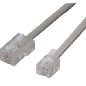 כבל RJ11 - RJ45 לטלפון חכם, אורך 2 מטר TOPX