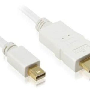 כבל אקטיבי MINI DISPLAYPORT - HDMI באורך 1.8 מטר, תומך אודיו ו-4K@60HZ TOPX